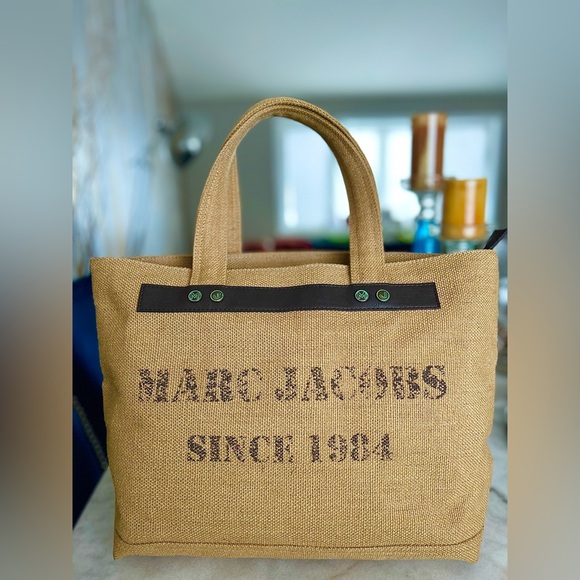 Marc Jacobs Raffia Tote Bag